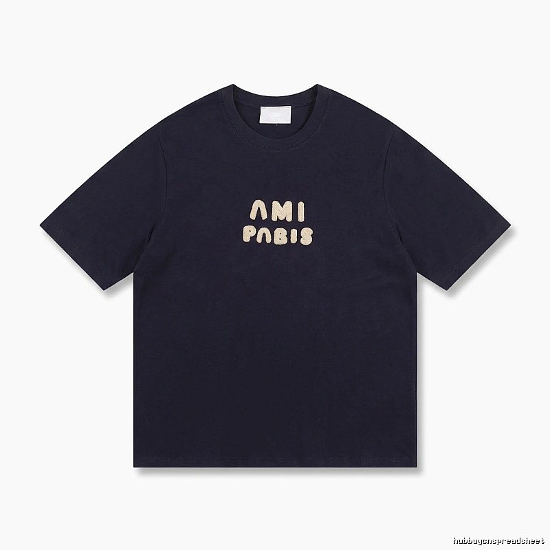 AMI Paris Alphabet Style T-shirt
