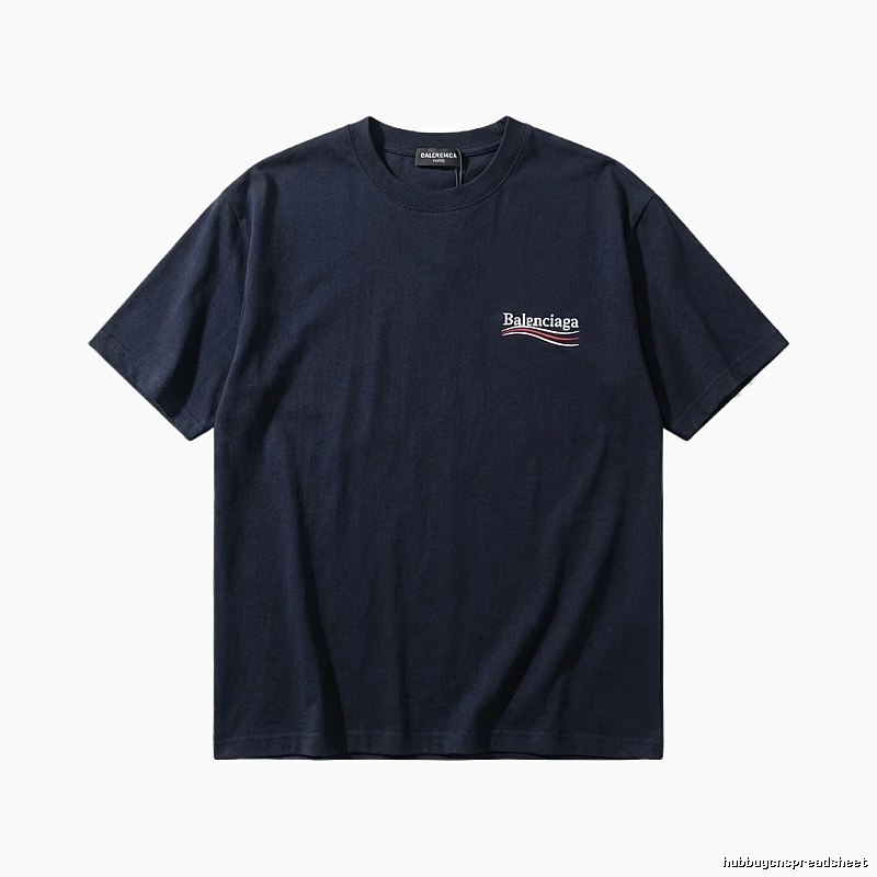 Balenciaga minimalist style black T-shirt