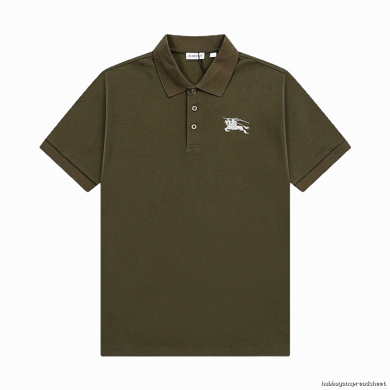 Burberry's retro-style polo shirt with the knight logo