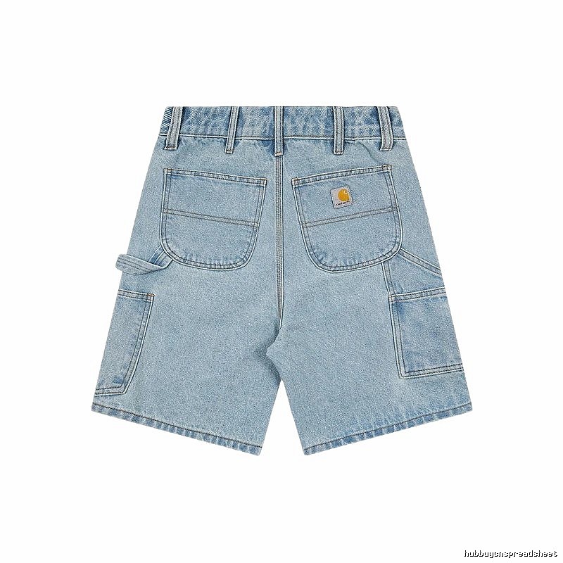Carhartt workwear style denim shorts