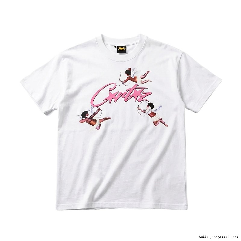Corteiz Cupid Print White T-shirt