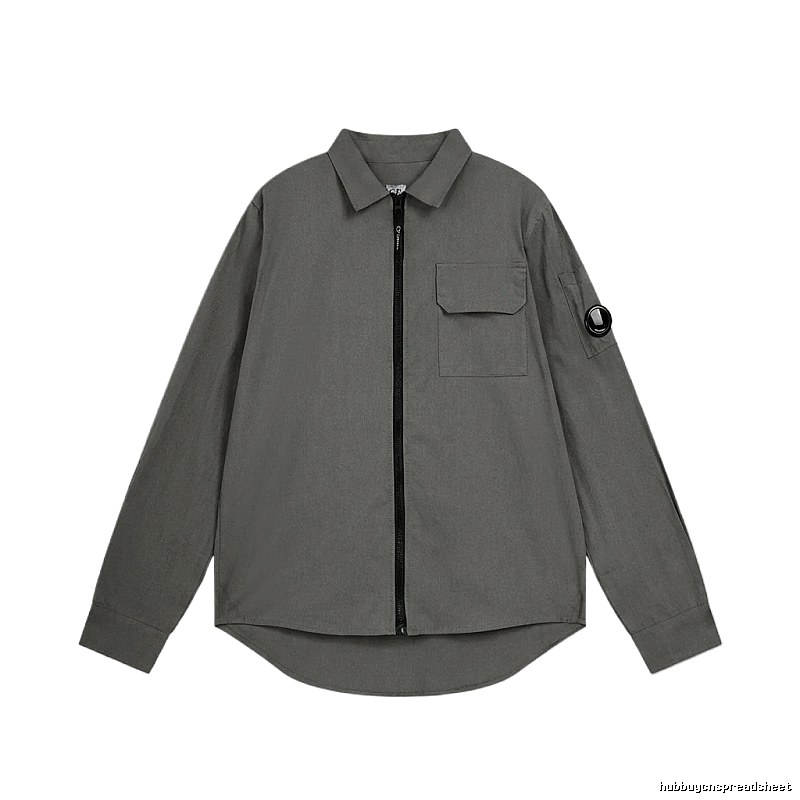 C.P. Grey Workwear Style Shirt