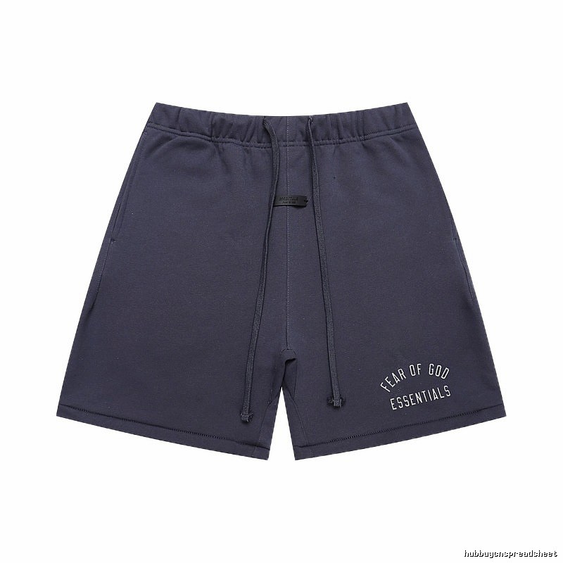 ESSENTIALS minimalist style dark gray shorts