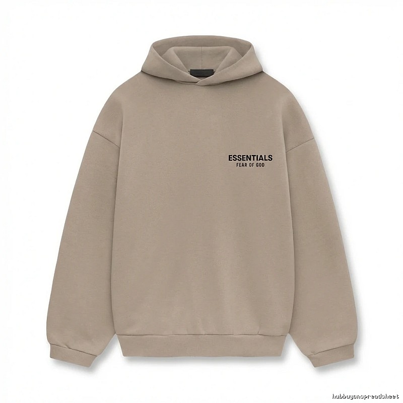ESSENTIALS Simple Style Khaki Sweatshirt
