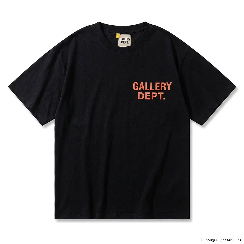 Gallery Dept. Simple Style Black T-shirt