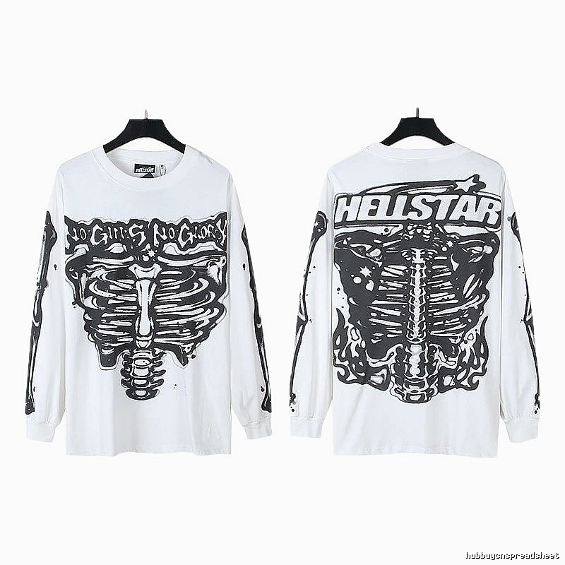 Hellstar Dark Style Skull White T-shirt