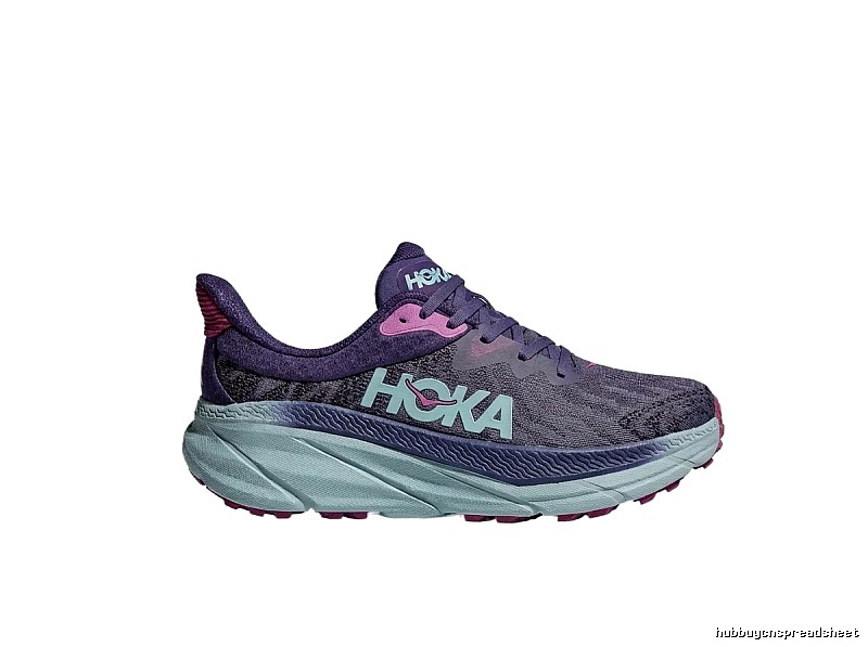 HOKA trendy brand purple sports shoes
