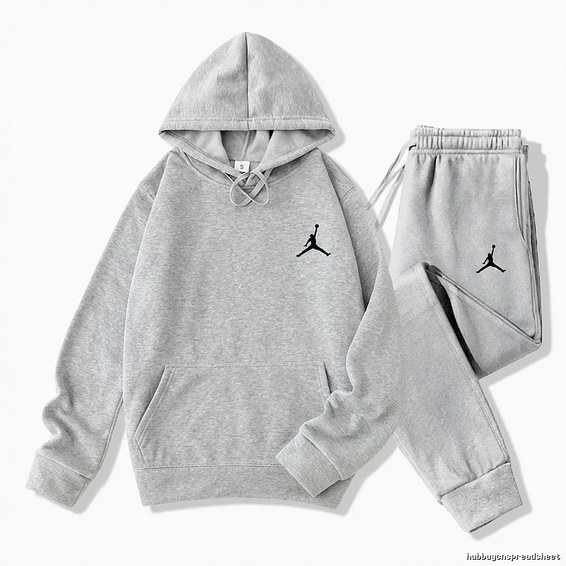 Jordan Sports and Leisure Style Grey Suit