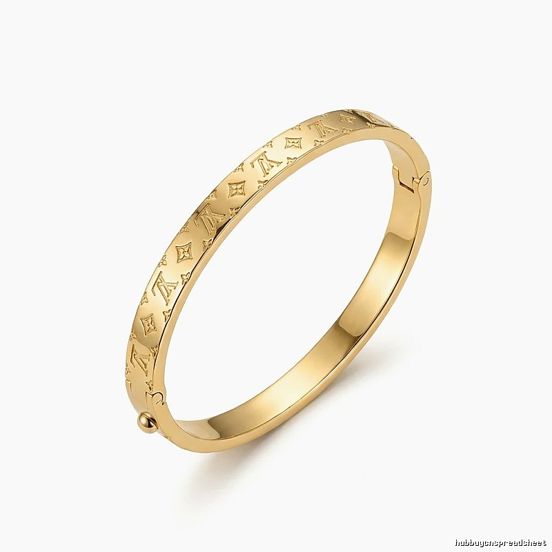 Louis Vuitton Golden Fashion Bracelet
