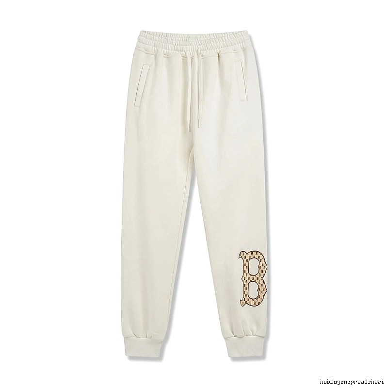 MLB casual style off-white sweatpants