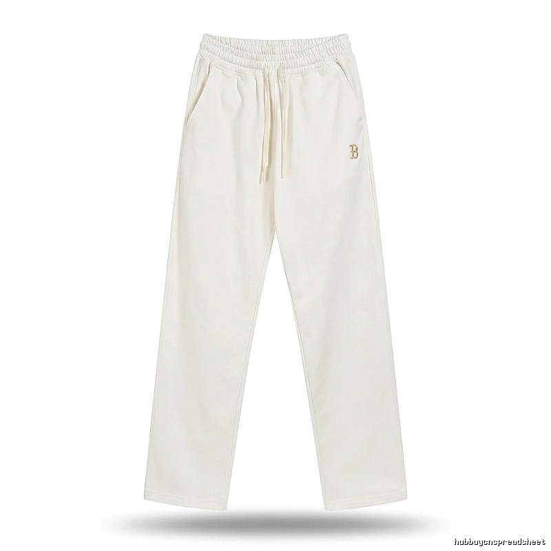 MLB casual style white sweatpants