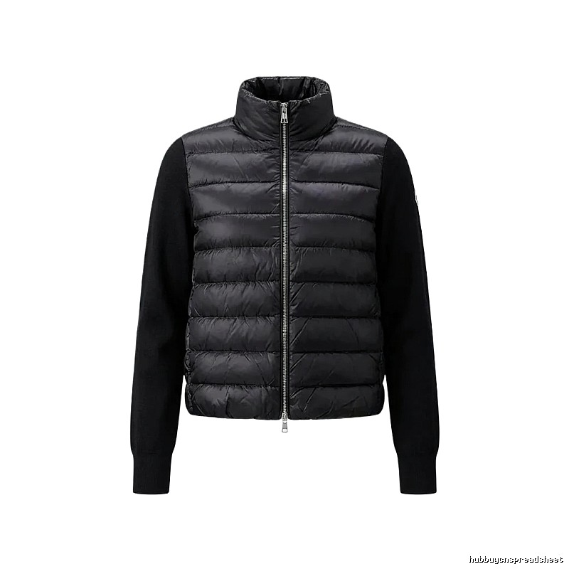 Moncler black fashionable down jacket
