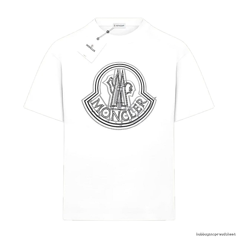 Moncler classic and simple style white T-shirt