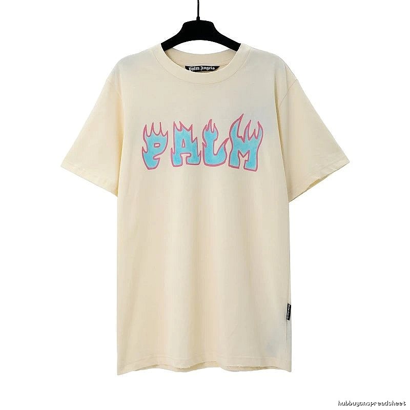 Palm Angels Weekend Logo T-shirt White Palm Tree for Seasonal Looks