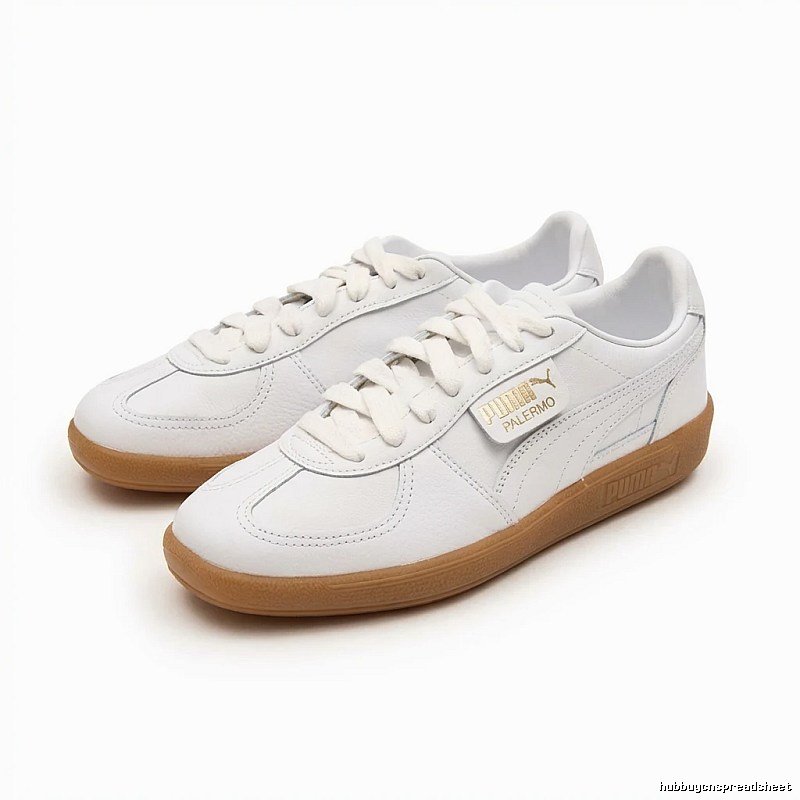 PUMA V3 Simple White Canvas Shoes