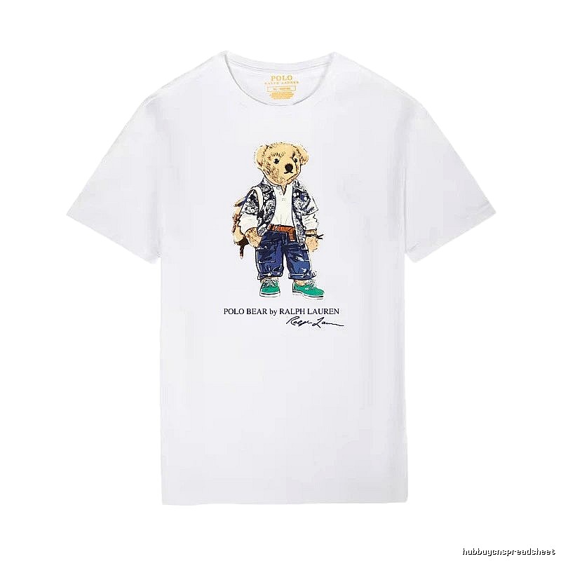Ralph Lauren Bear Series White T-shirt
