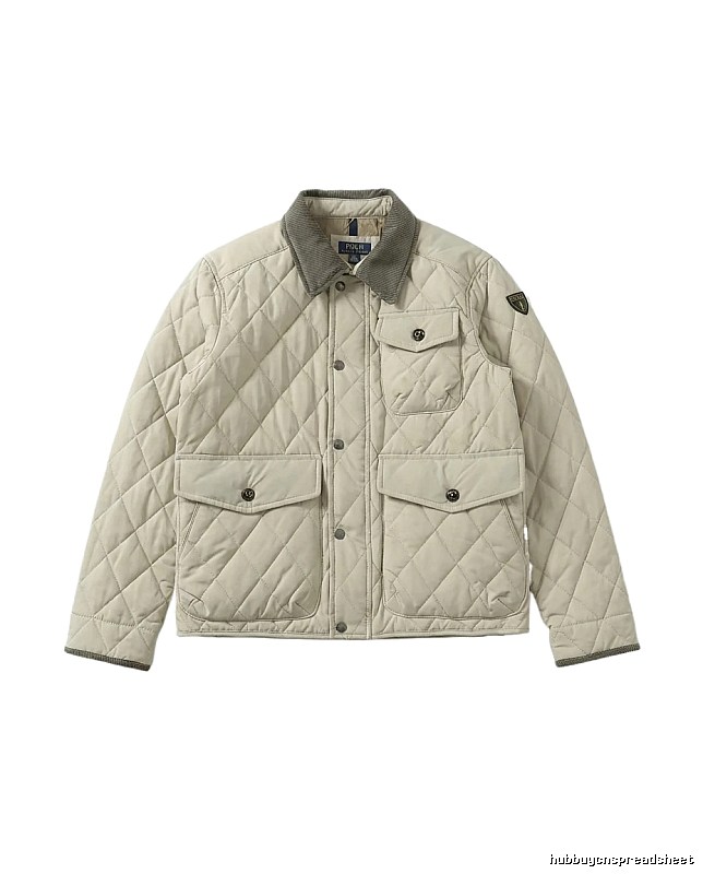 Ralph Lauren quilted retro-style cotton jacket