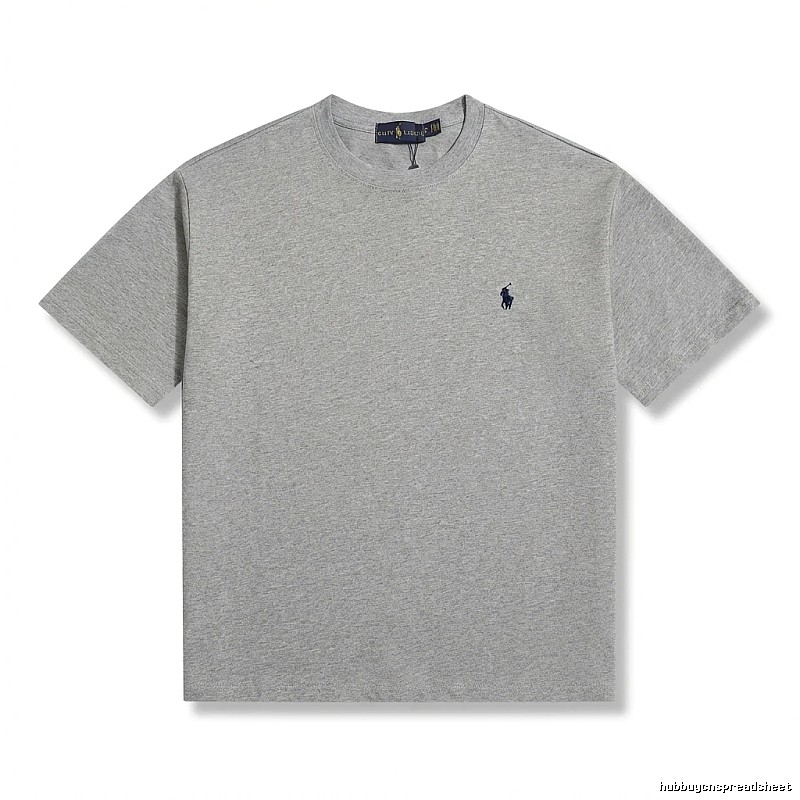 Ralph Lauren's classic and simple style gray T-shirt.