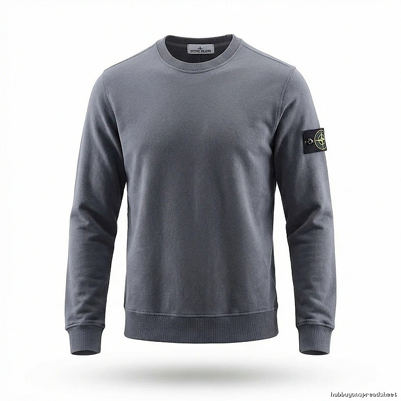 Stone Island basic grey sweatshirt