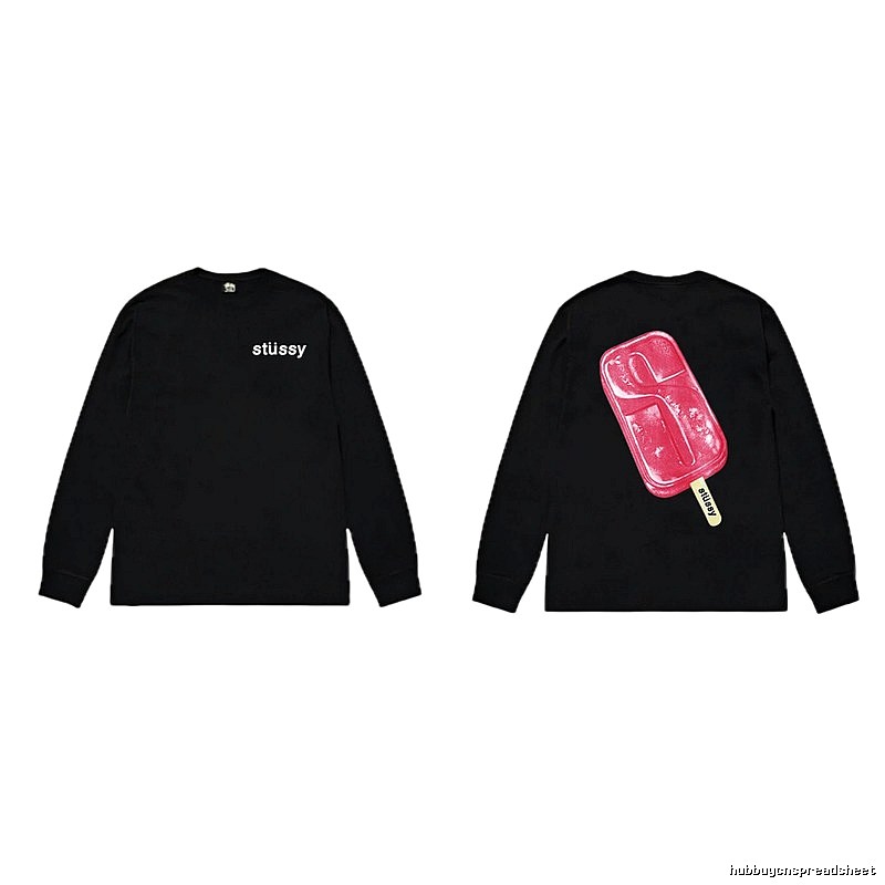 Stussy Popsicle Cool Black T-shirt