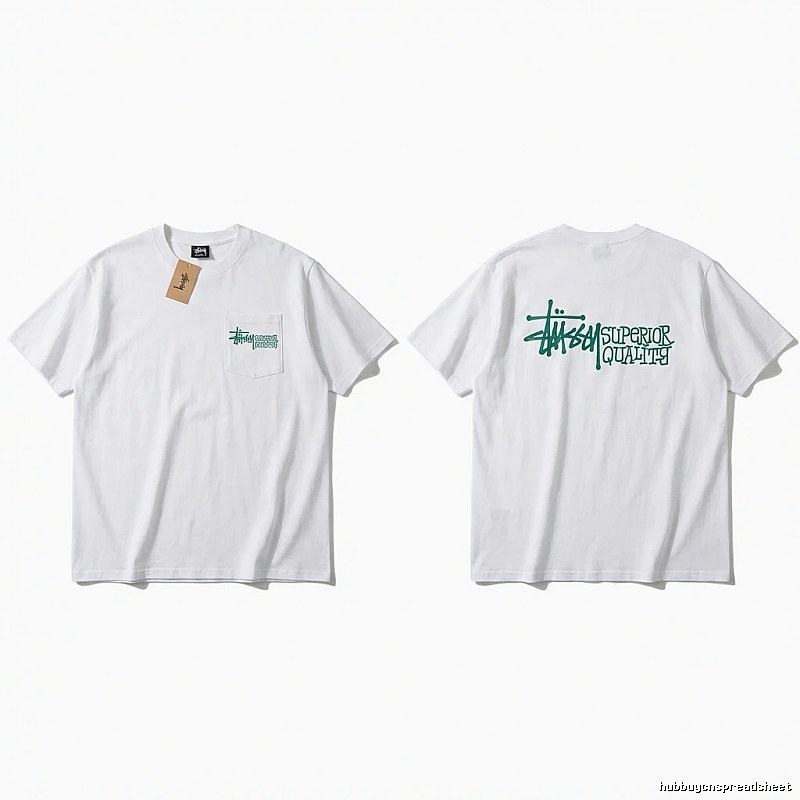 Stussy simple white T-shirt