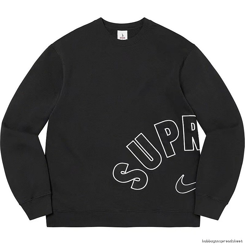 Supreme Resort Logo hoodie Gray Red Oversized with Premium Look