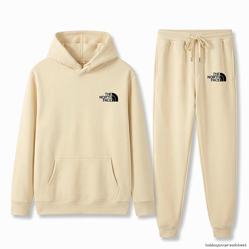 The North Face Simple Style Beige Suit