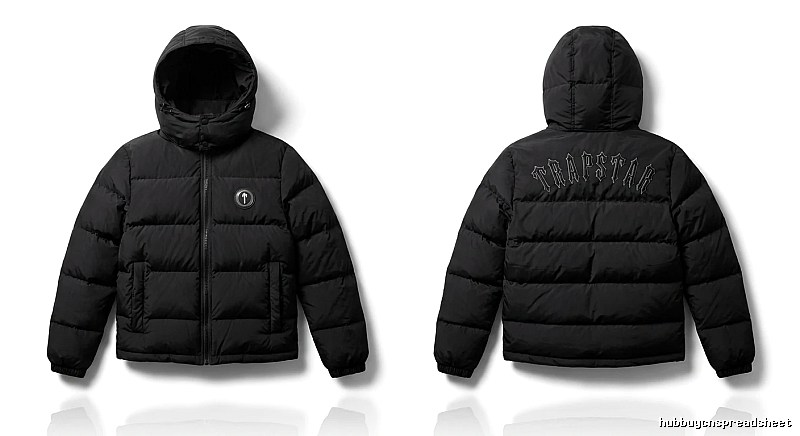Trapstar Black Trendy and Cool Down Jacket