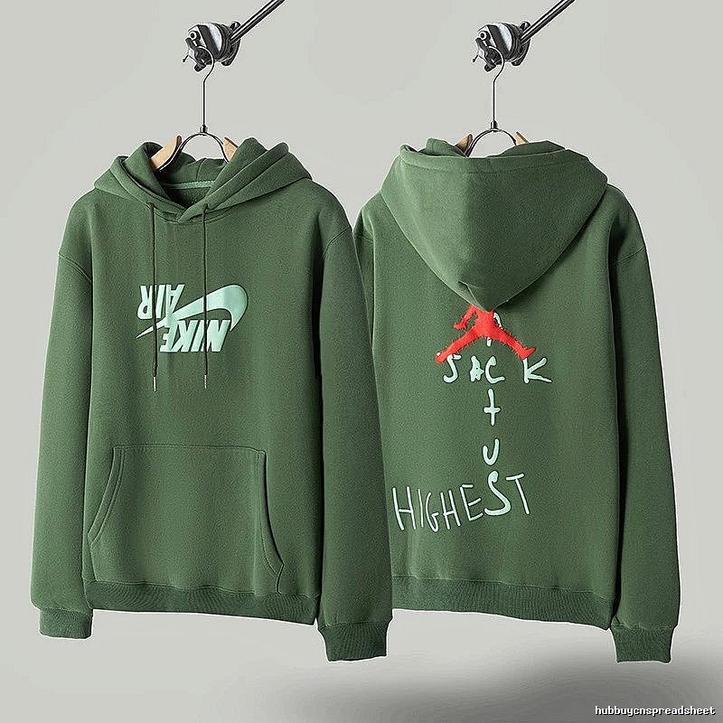 Travis Scott Classic Graphic hoodie Green Printed Graphics for Daily Styling