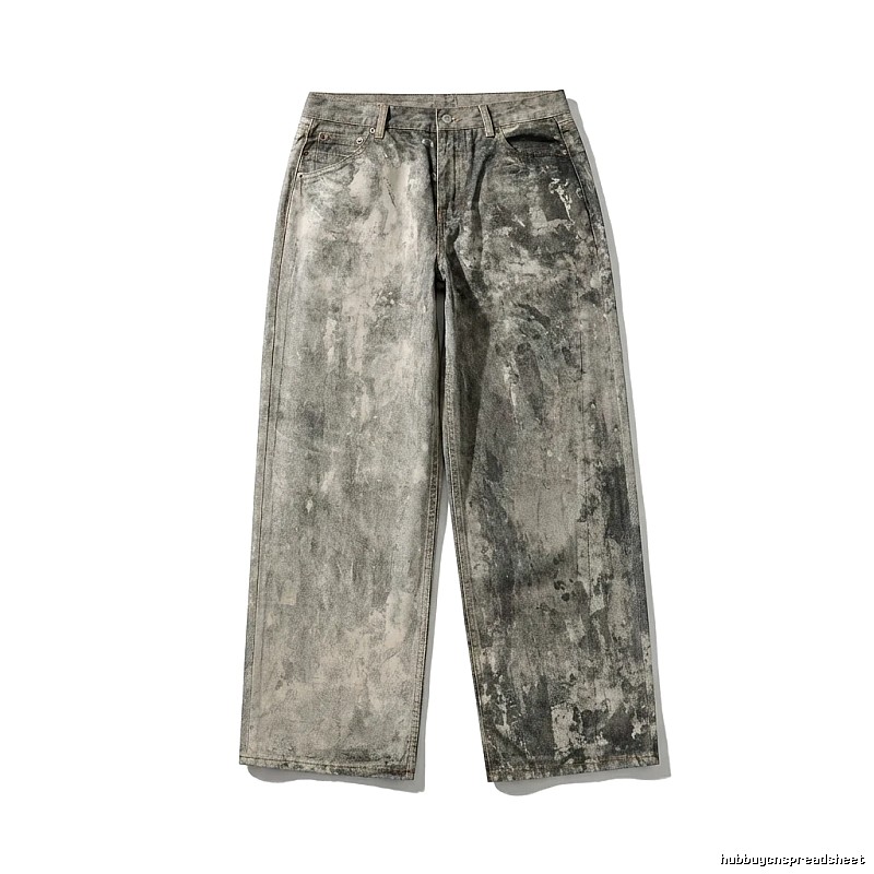 Acne Studios distressed grey jeans