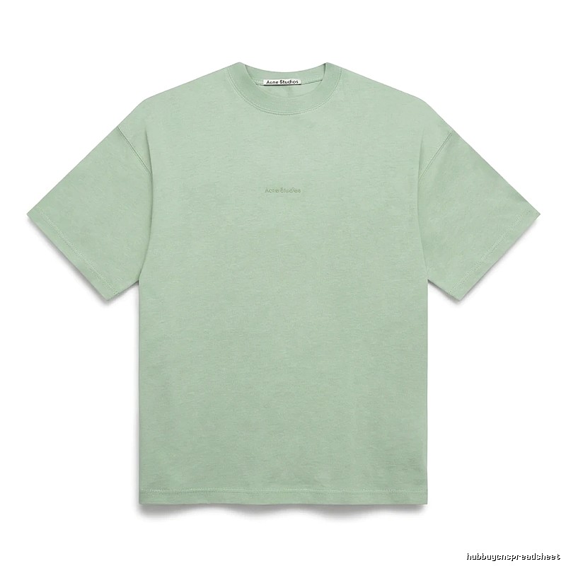 Acne Studios minimalist style light green T-shirt