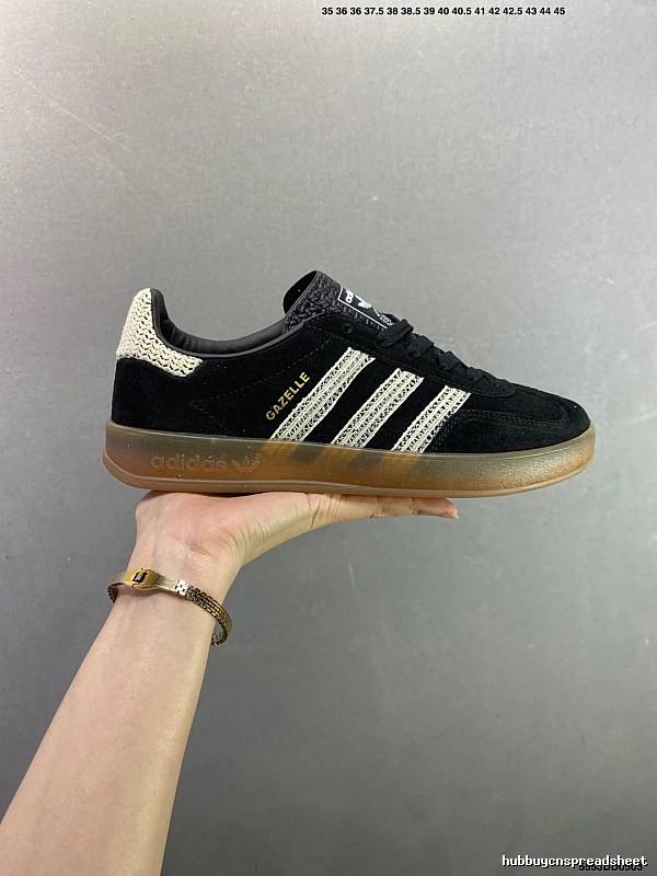Adidas Black and White Low-Profile Sneakers and Tonal Toe Panel