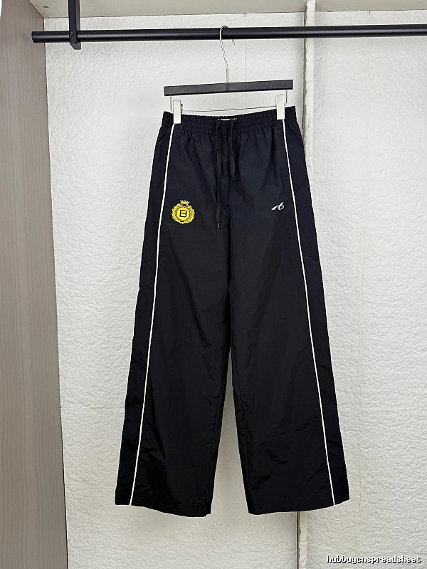 Adidas Daily Logo Track Pants with side piping
