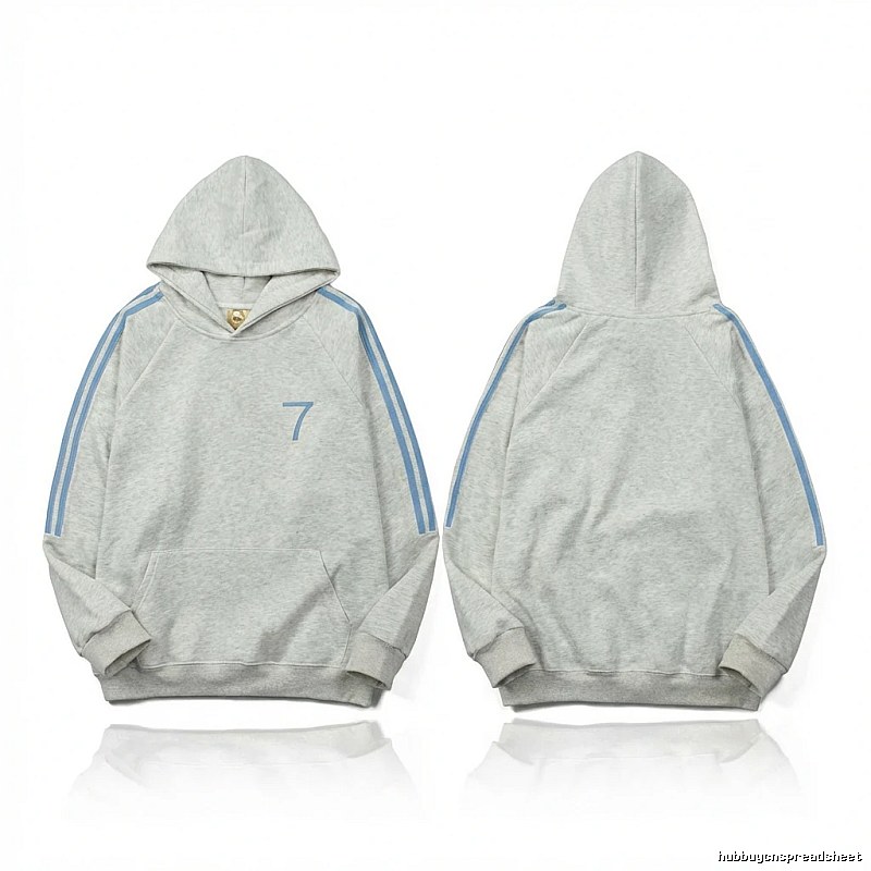 Adidas minimalist style grey hoodie