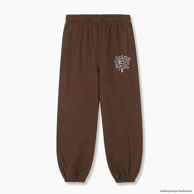 ADWYSD retro brown sweatpants
