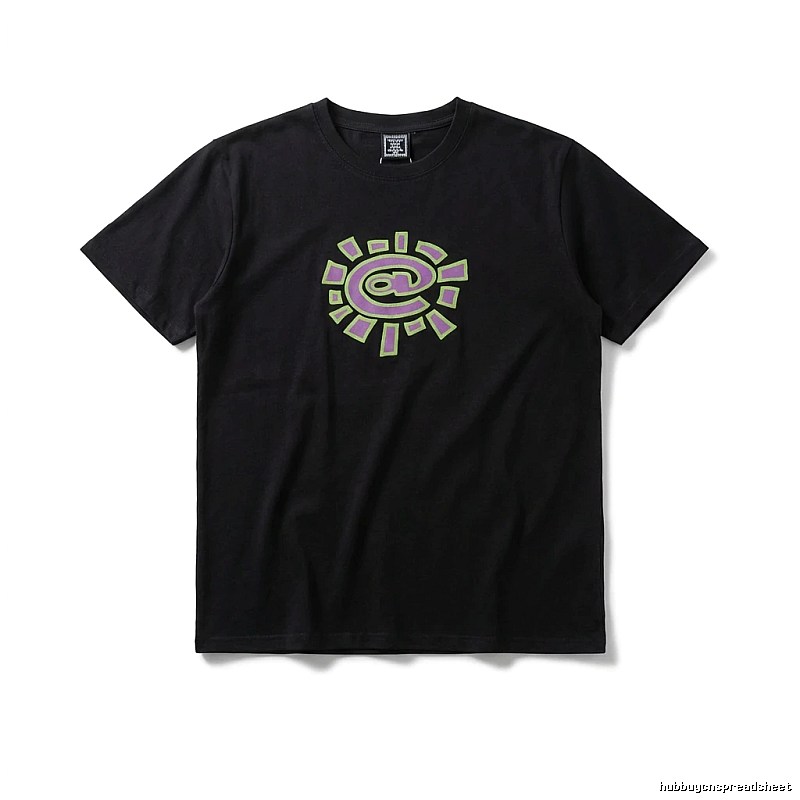 ADWYSD Trendy Brand Printed Black T-shirt