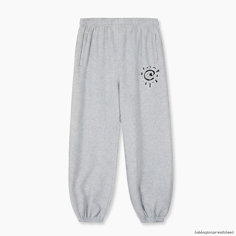 ADWYSD trendy casual style gray sweatpants