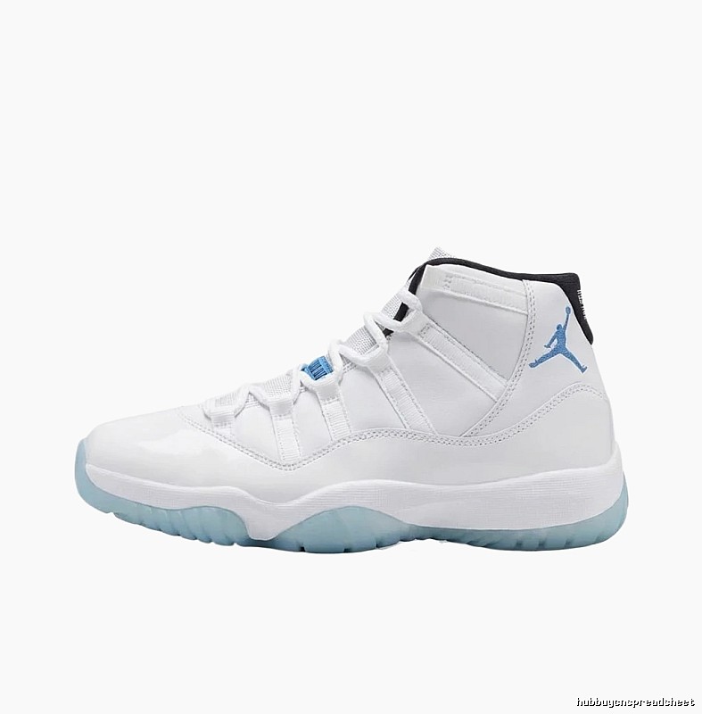 Air Jordan 11 High "White/Blue" sneakers