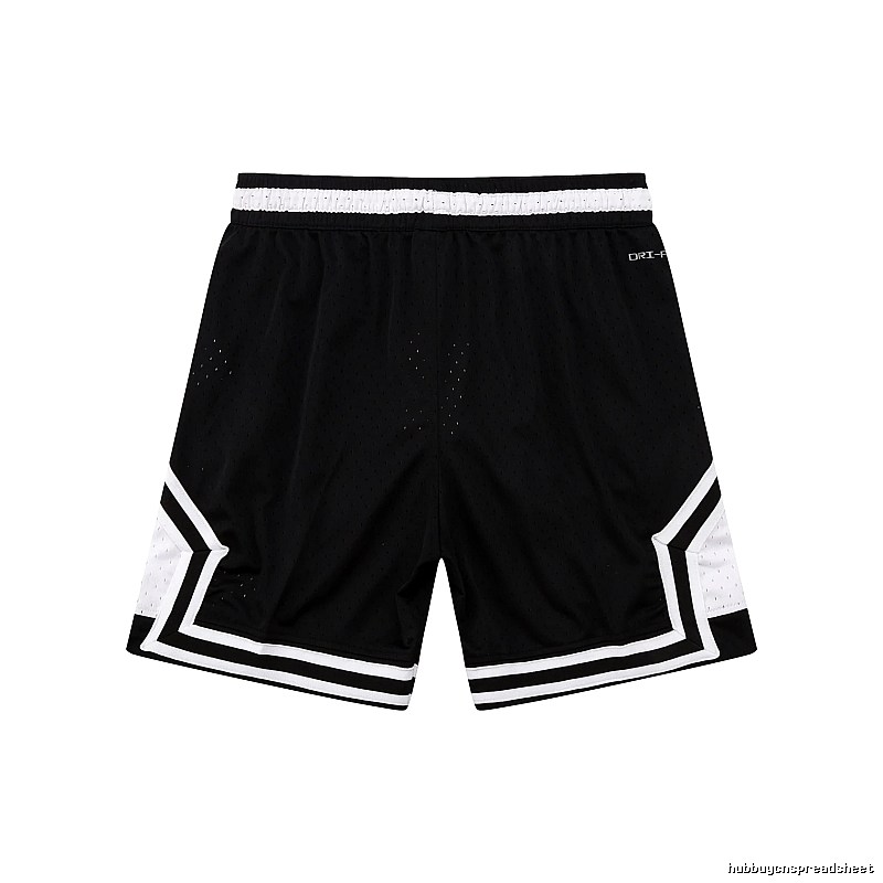 AJ Sporty Black and White Shorts