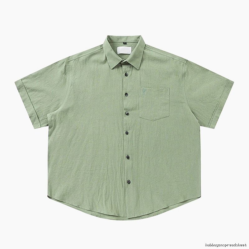 AMI casual light green shirt