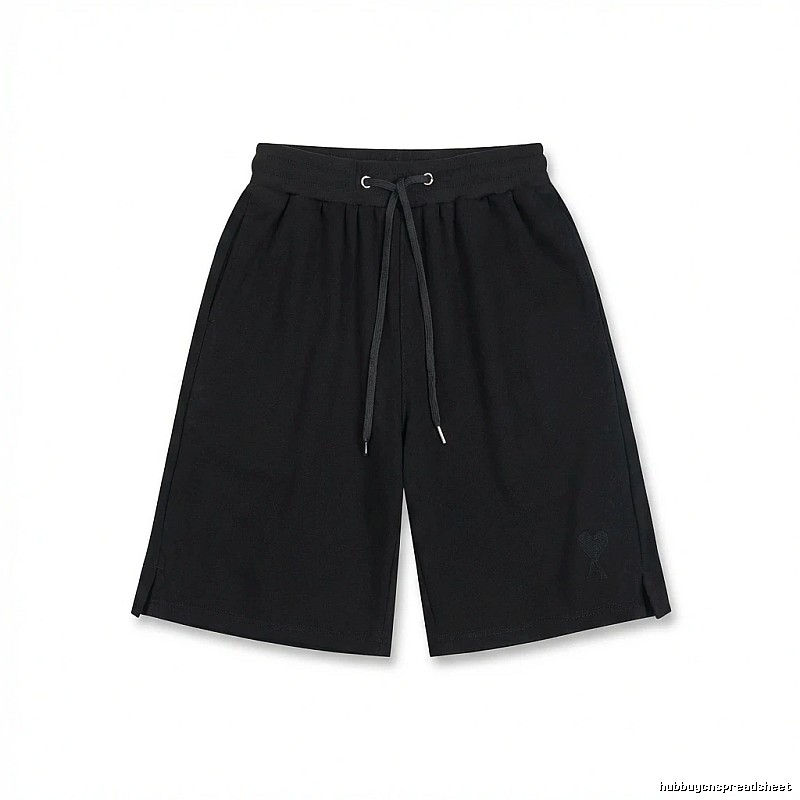 AMI casual style black shorts