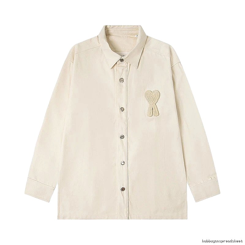 AMI Embroidered Love Style Shirt