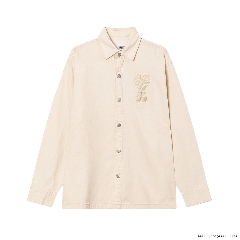 AMI Embroidered Love Style Shirt
