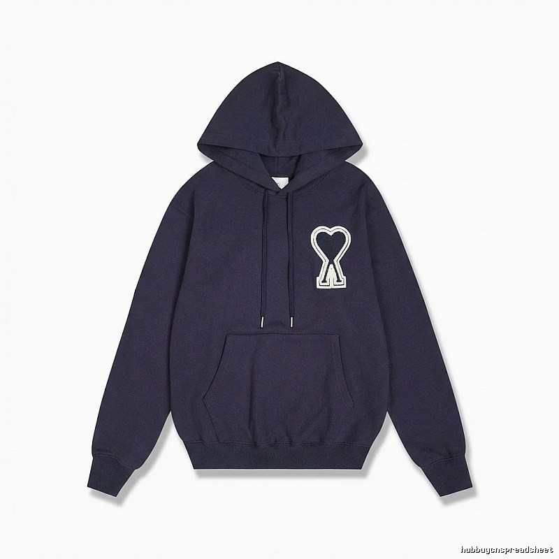 AMI Heart Pattern Hoodie