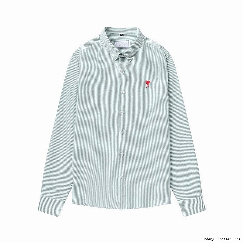 AMI Heart - Shaped Stripe Shirt