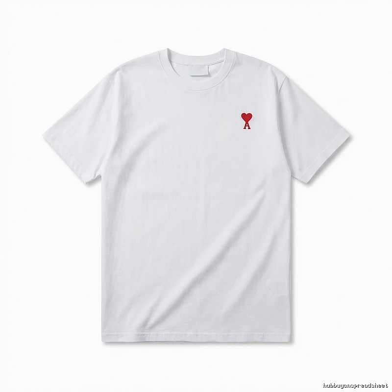 AMI Love Simple White T-shirt