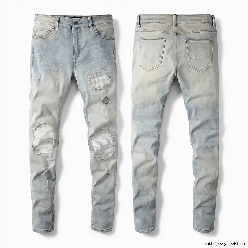 AMIRI distressed jeans with holes