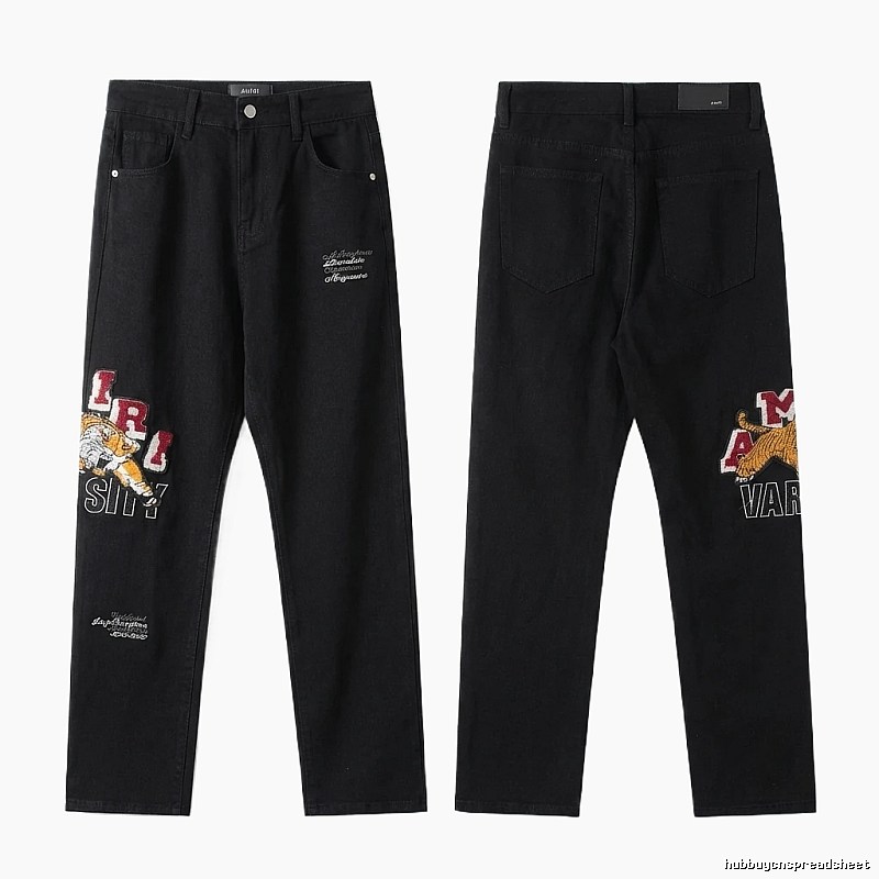AMIRI retro - style black jeans