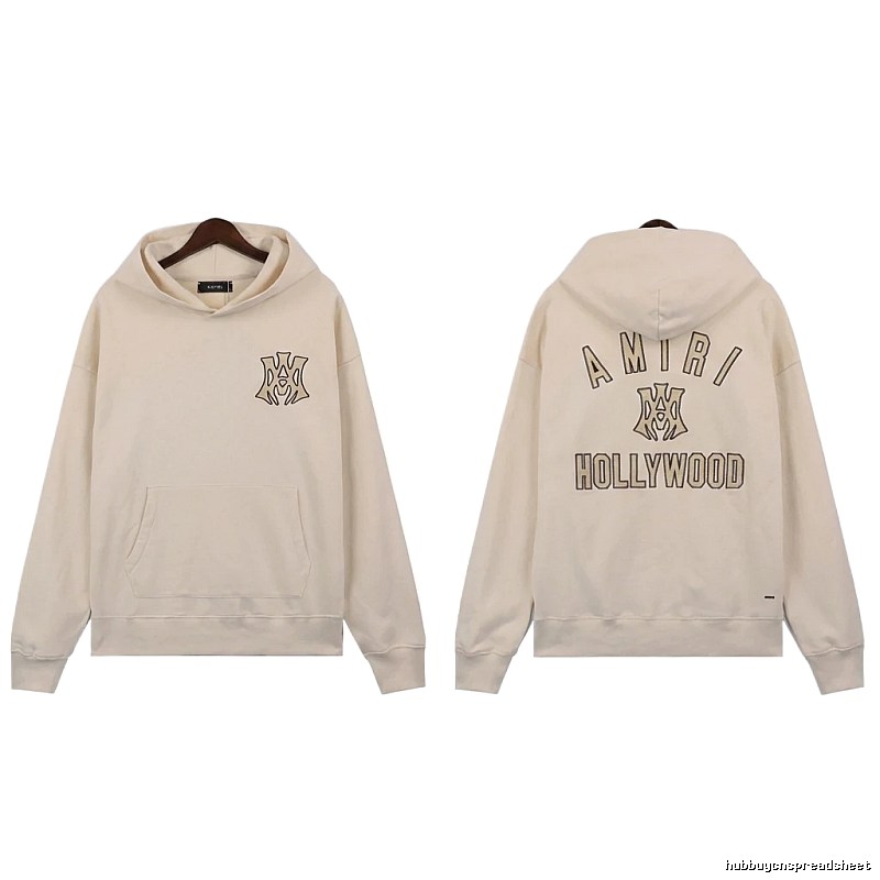 AMIRI retro-style off-white sweatshirt