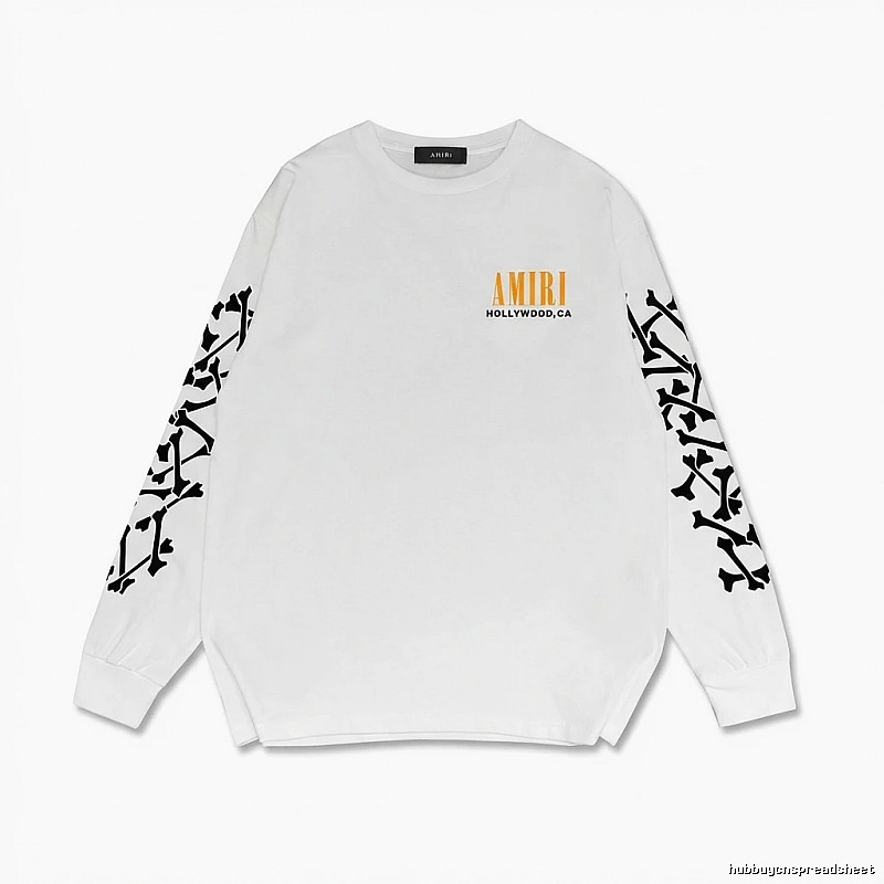 AMIRI Retro Style White Sweatshirt